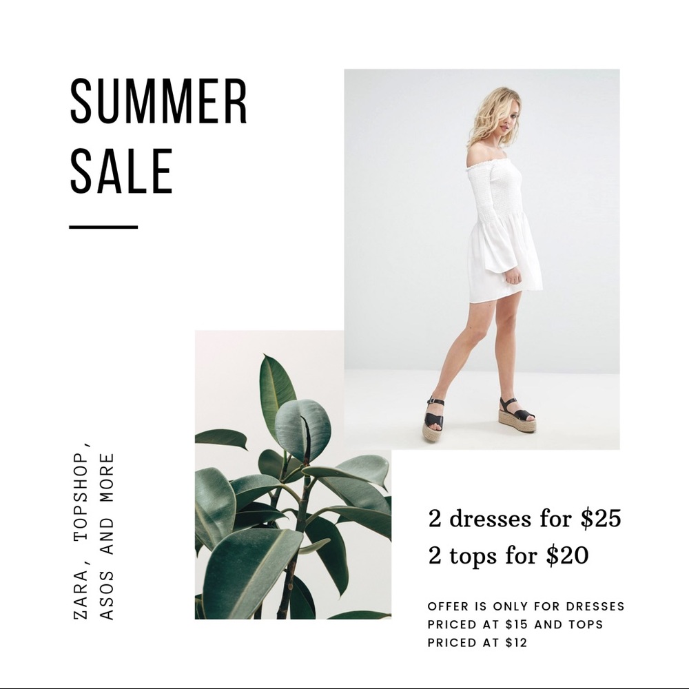 🌿 Summer Sale 🌿